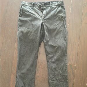J. Crew Men's Charcoal Chinos
